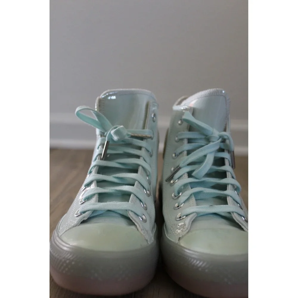 Converse Chuck Taylor‎ All Star High 'Teal Tint Pink Foam' 166447C W10